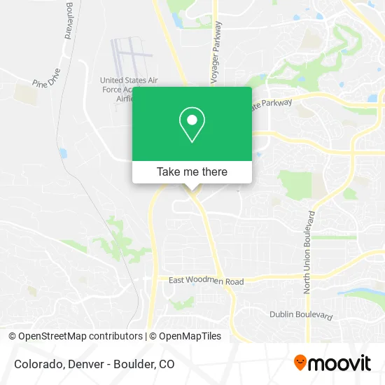 Mapa de Colorado