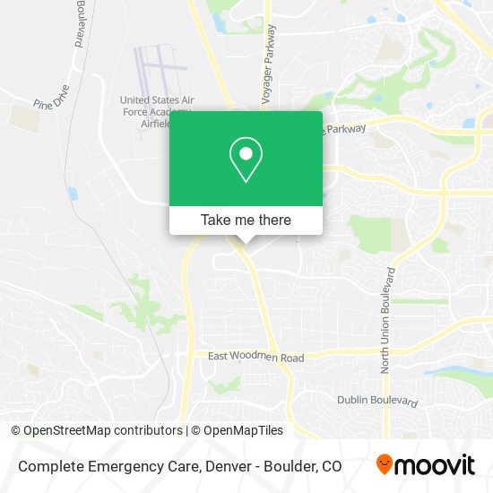 Mapa de Complete Emergency Care