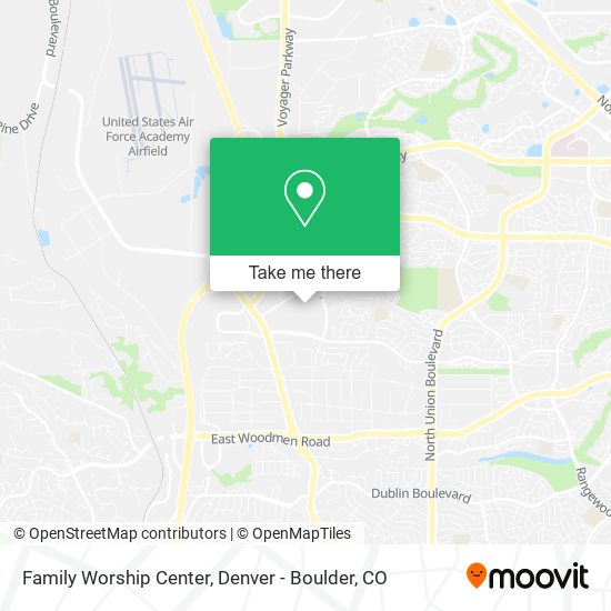 Family Worship Center map