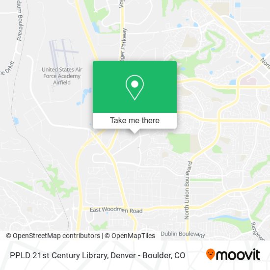 PPLD 21st Century Library map
