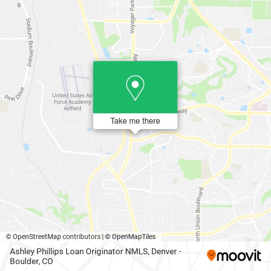 Ashley Phillips Loan Originator NMLS map