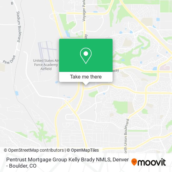 Pentrust Mortgage Group Kelly Brady NMLS map