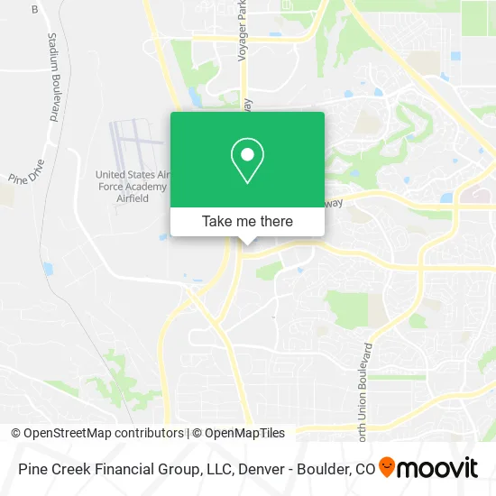Pine Creek Financial Group, LLC map