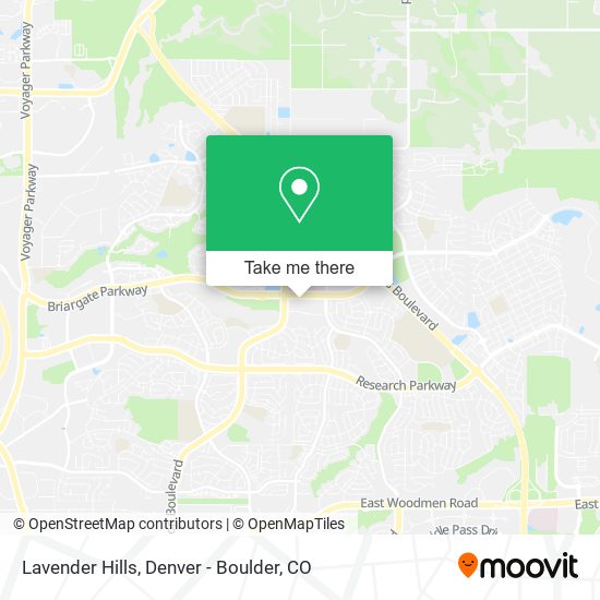 Lavender Hills map