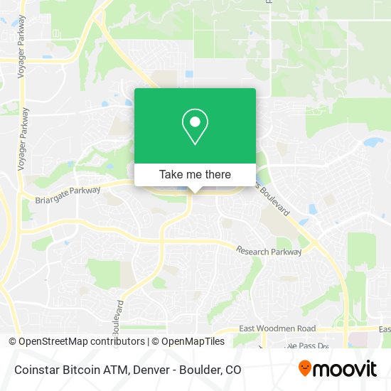 Coinstar Bitcoin ATM map
