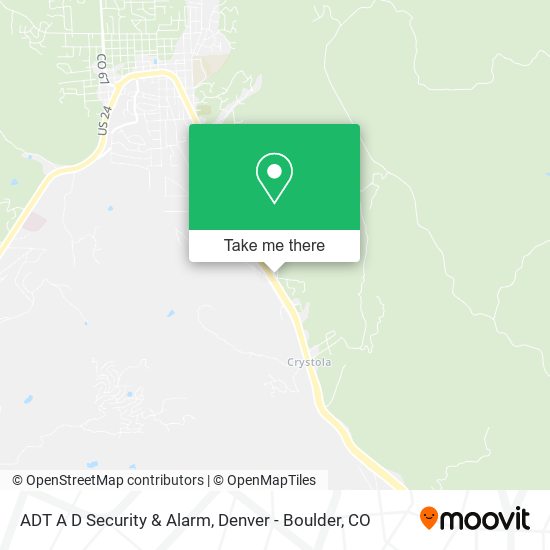 ADT A D Security & Alarm map