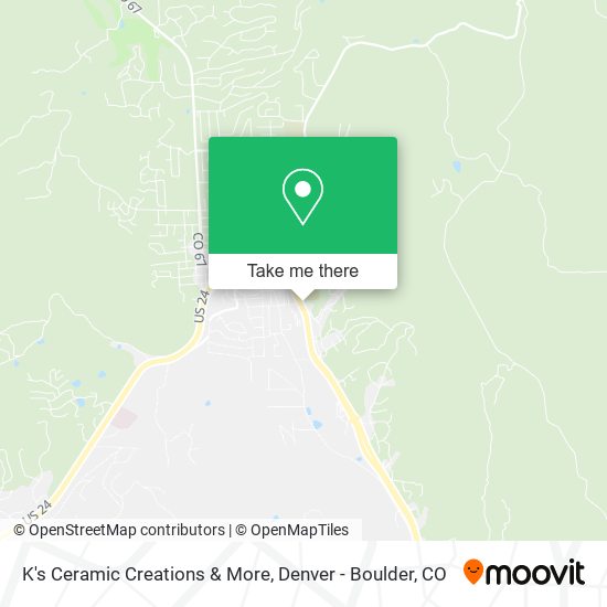 K's Ceramic Creations & More map