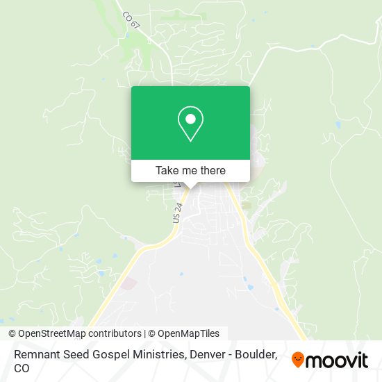 Mapa de Remnant Seed Gospel Ministries