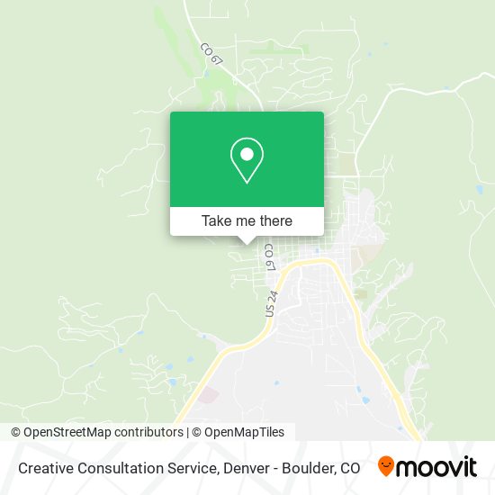 Mapa de Creative Consultation Service