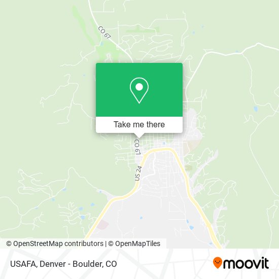 Mapa de USAFA