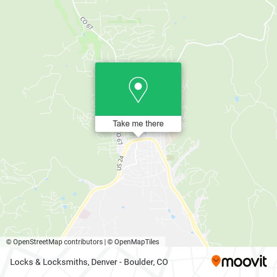 Locks & Locksmiths map