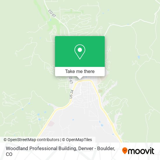 Mapa de Woodland Professional Building