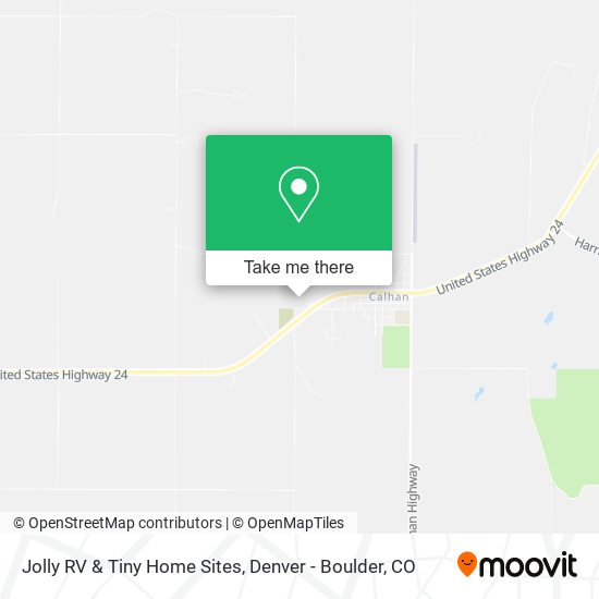 Jolly RV & Tiny Home Sites map