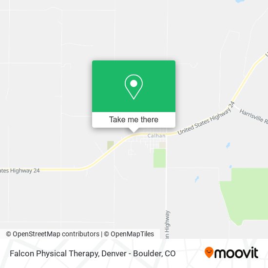 Mapa de Falcon Physical Therapy