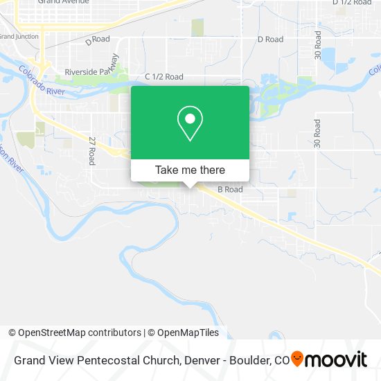 Mapa de Grand View Pentecostal Church