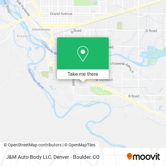 J&M Auto Body LLC map