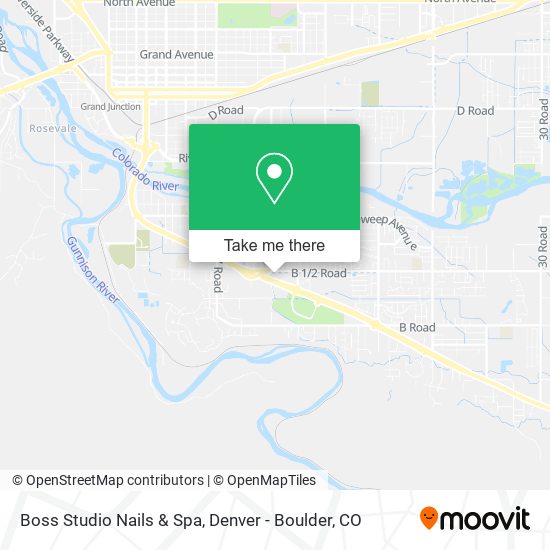 Boss Studio Nails & Spa map