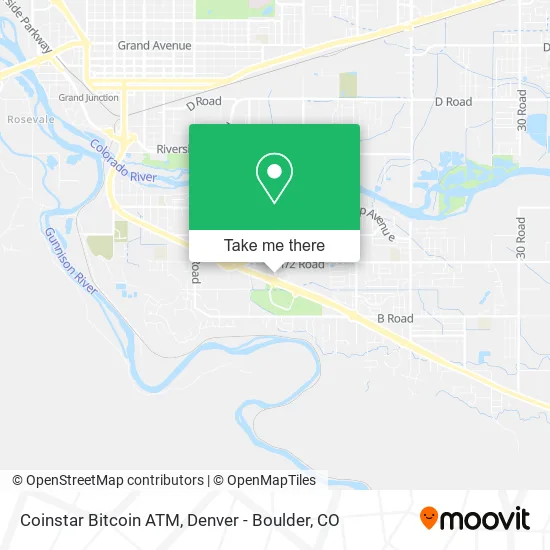 Coinstar Bitcoin ATM map