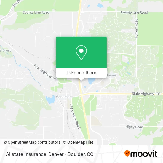 Allstate Insurance map