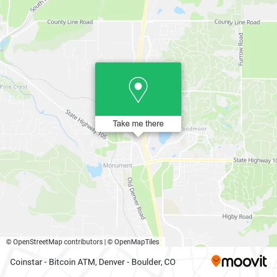 Coinstar - Bitcoin ATM map