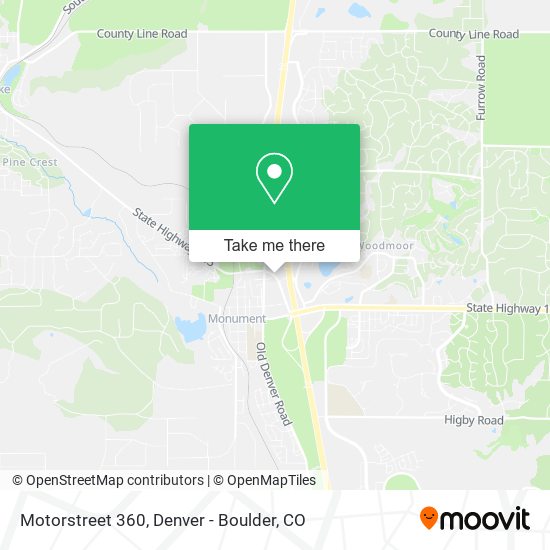 Motorstreet 360 map