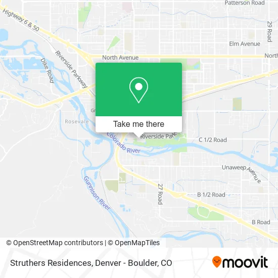 Struthers Residences map