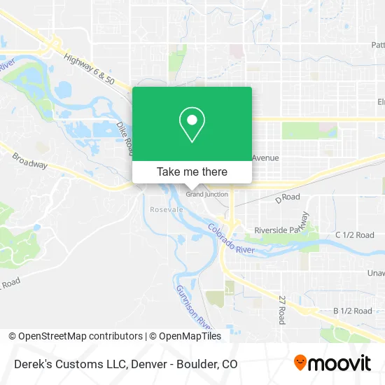 Derek's Customs LLC map
