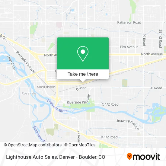 Lighthouse Auto Sales map