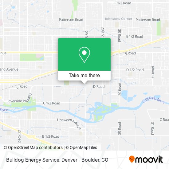 Mapa de Bulldog Energy Service