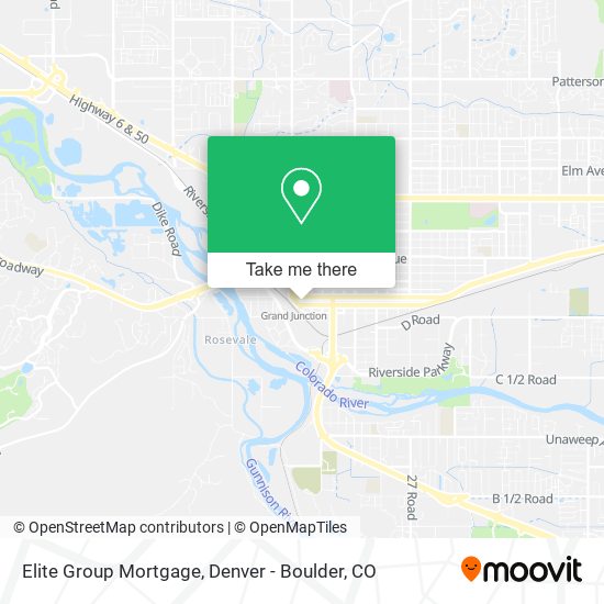 Elite Group Mortgage map