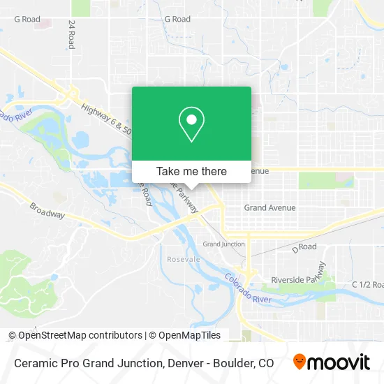 Ceramic Pro Grand Junction map