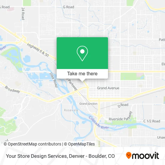Your Store Design Services map