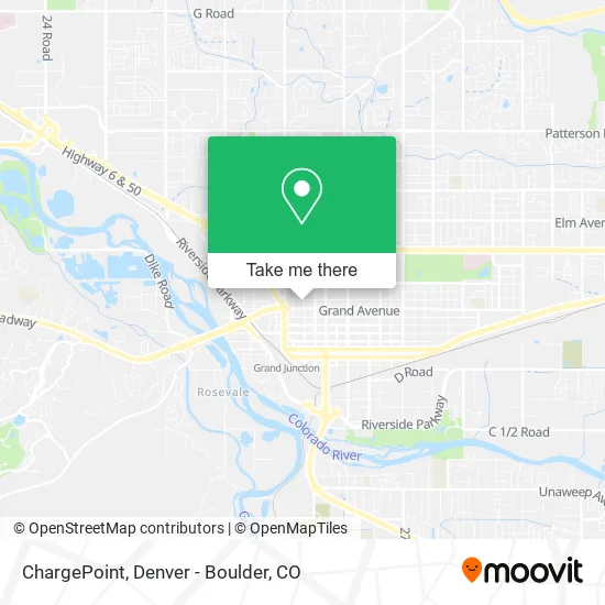 ChargePoint map