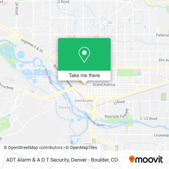 Mapa de ADT Alarm & A D T Security