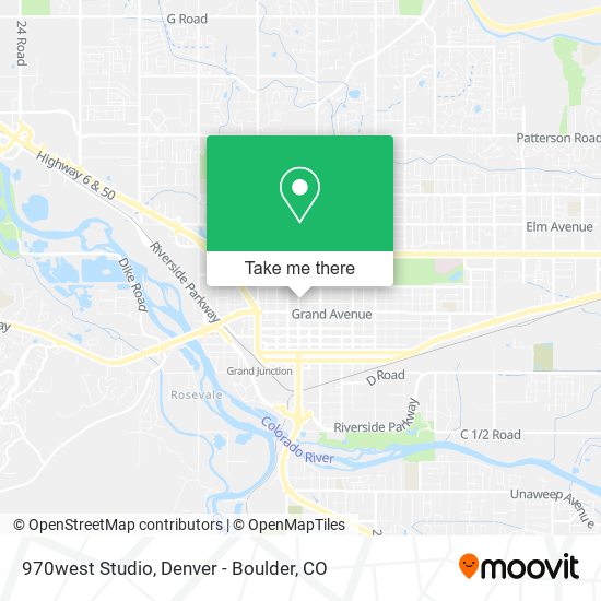 Mapa de 970west Studio
