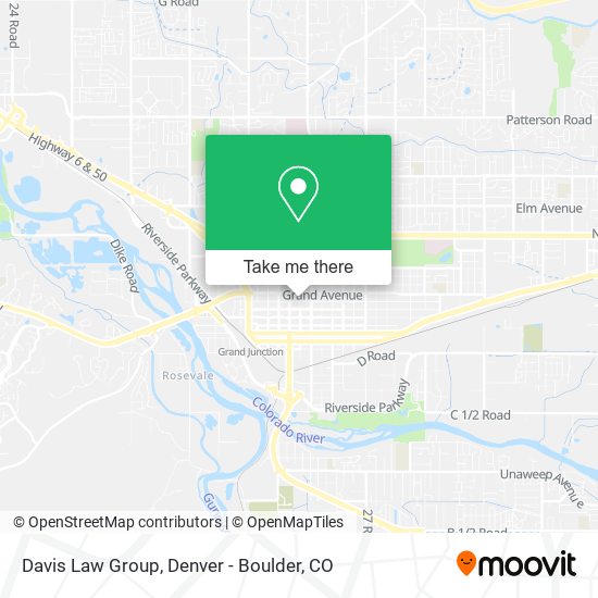 Davis Law Group map
