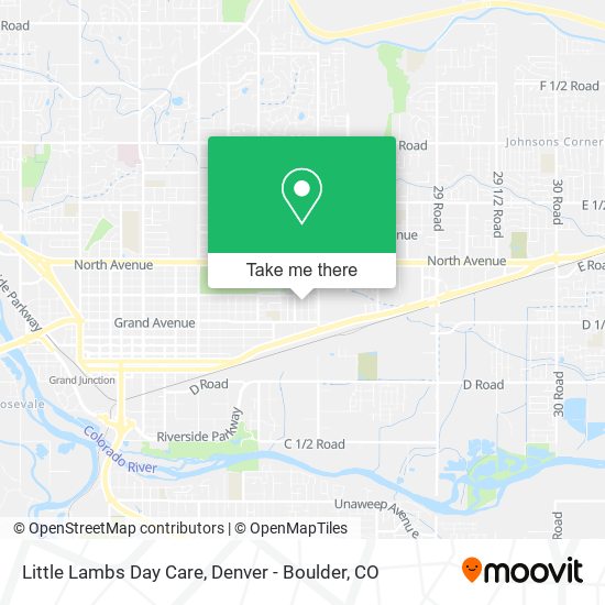 Mapa de Little Lambs Day Care