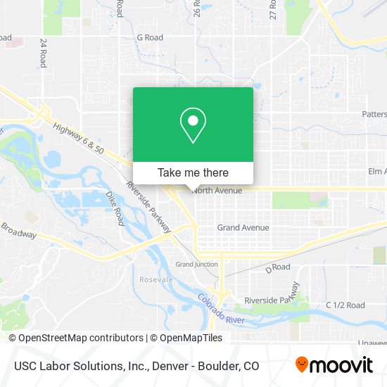 USC Labor Solutions, Inc. map