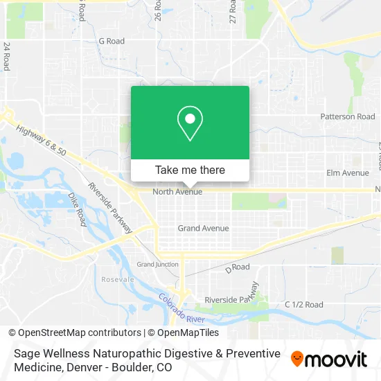 Sage Wellness Naturopathic Digestive & Preventive Medicine map