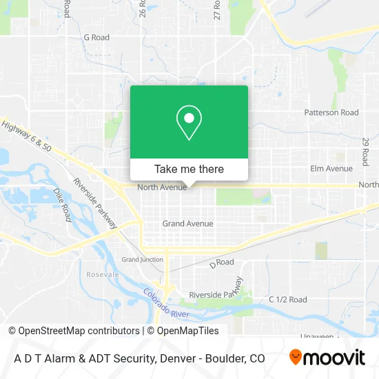 A D T Alarm & ADT Security map