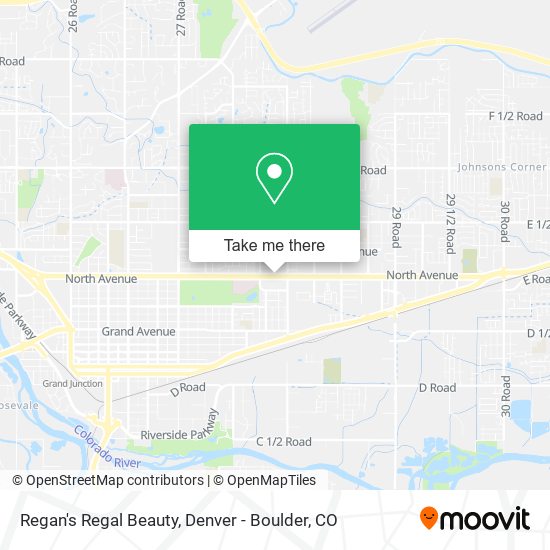 Mapa de Regan's Regal Beauty