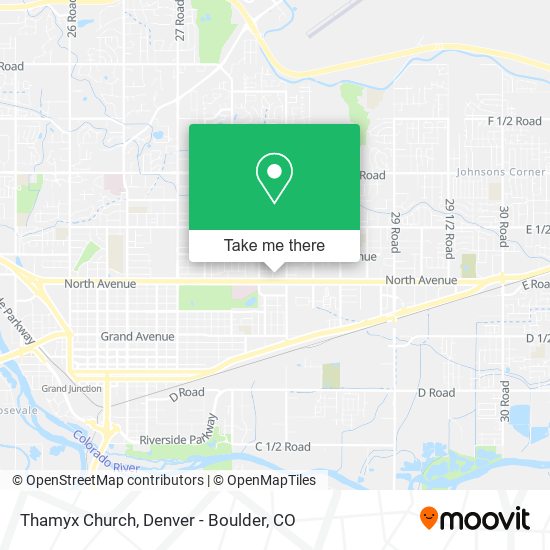 Mapa de Thamyx Church