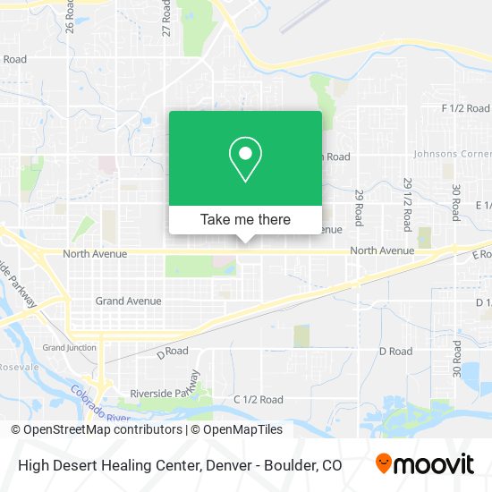 Mapa de High Desert Healing Center