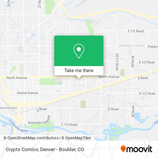 Crypto Comics map