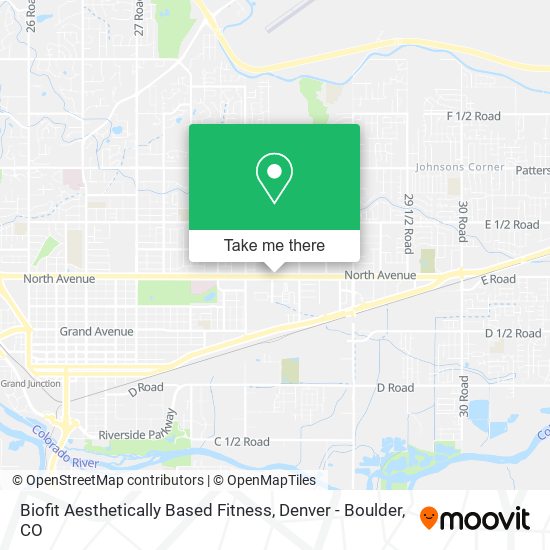 Mapa de Biofit Aesthetically Based Fitness