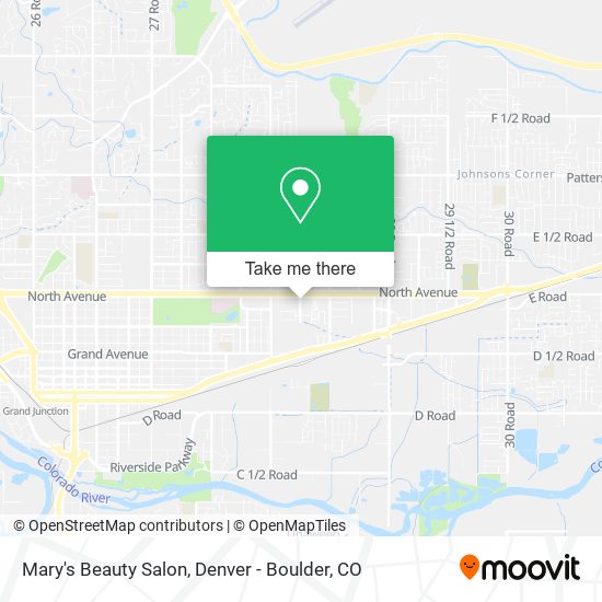Mary's Beauty Salon map