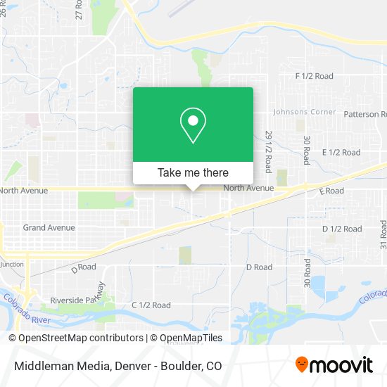 Mapa de Middleman Media