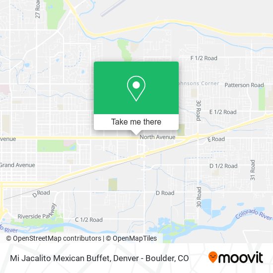 Mapa de Mi Jacalito Mexican Buffet