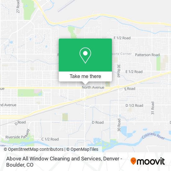 Mapa de Above All Window Cleaning and Services