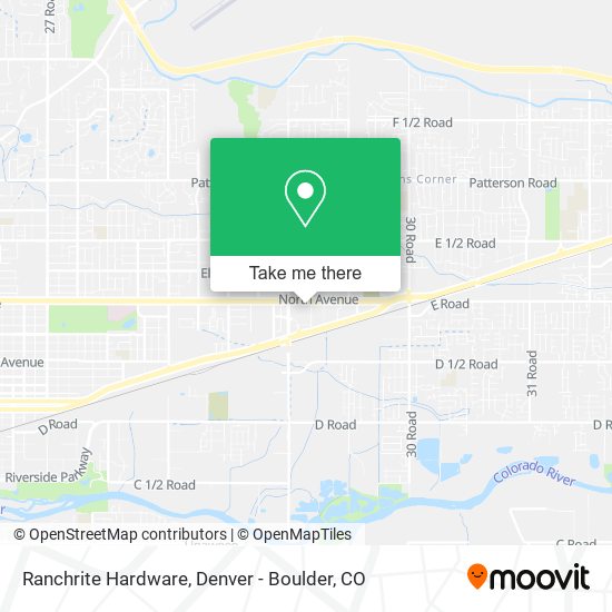 Ranchrite Hardware map